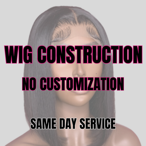 SameDay: Wig Construction (No customization)